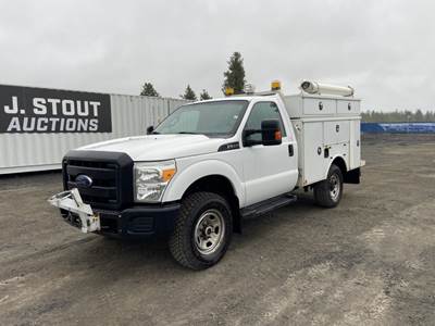 2016 Ford F350 SD 4X4 Utility Truck