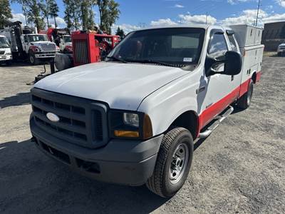 2006 Ford F350 XL SD Extra Cab Utility Truck