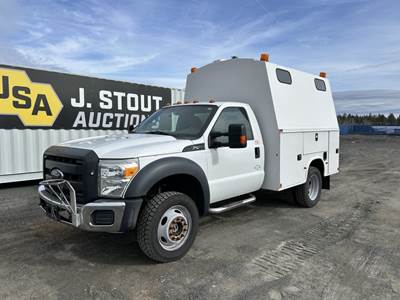 2015 Ford F450 SD 4X4 Utility Truck