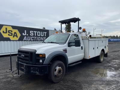 2008 Ford F550 XL SD Utility Truck