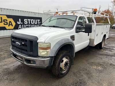 2008 Ford F550 XL SD Utility Truck