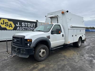 2010 Ford F550 XL SD Utility Truck
