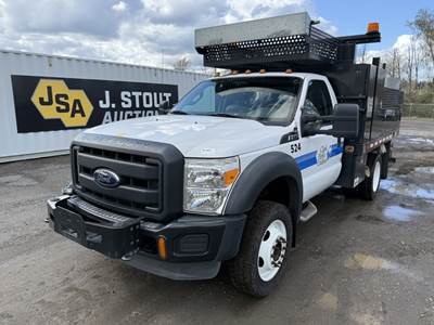 2013 Ford F550 4X4 Utility Truck