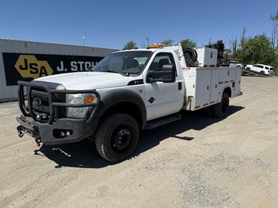 2012 Ford F550 SD 4X4 Service Truck