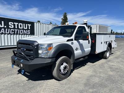 2012 Ford F550 SD Utility Truck