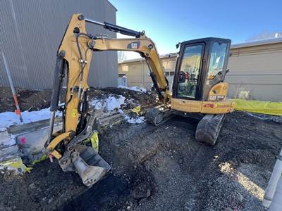 Caterpillar 305.5E2 CR Mini Hydraulic Excavator