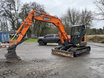 2022 Doosan DX85R-3 Mini Hydraulic Excavator