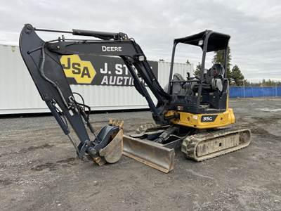 John Deere 35G Mini Hydraulic Excavator