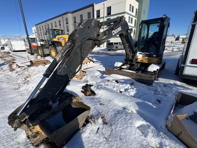 John Deere 50G Mini Hydraulic Excavator