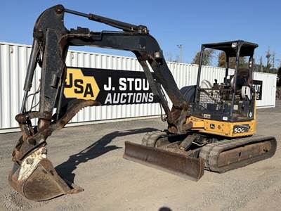 2015 John Deere 50G Mini Hydraulic Excavator