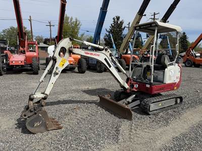 2017 Takeuchi TB216 Mini Hydraulic Excavator