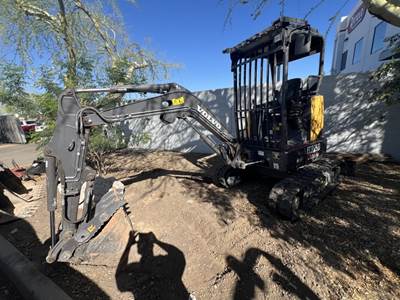 2022 Volvo ECR25D Mini Hydraulic Excavator