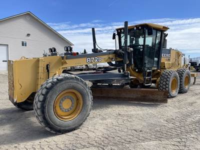 2009 John Deere 872D 6WD Motor Grader