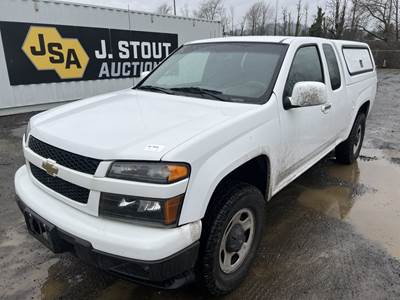 2012 Chevrolet Colorado Extra Cab 4x4 Pickup