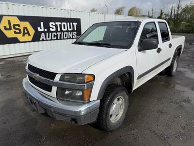 2008 Chevrolet Colorado 4X4 Crew Cab Pickup