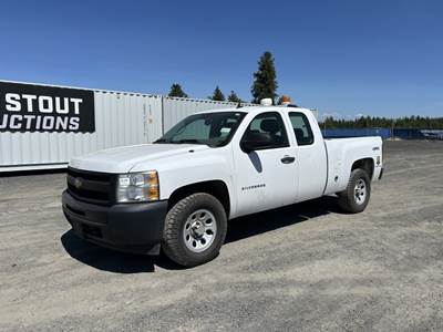 2013 Chevrolet Silverado 1500 Extra Cab 4X4 Pickup
