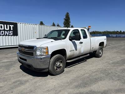 2012 Chevrolet Silverado 2500 Extra Cab 4X4 Pickup