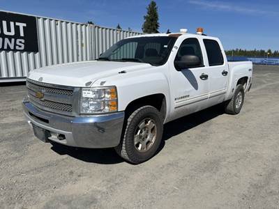 2013 Chevrolet Silverado 1500 Crew Cab 4X4 Pickup