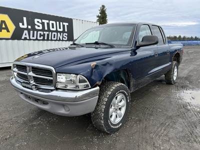 2003 Dodge Dakota SLT 4X4 Crew Cab Pickup