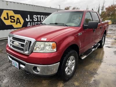 2007 Ford F150 4x4 Crew Cab Pickup