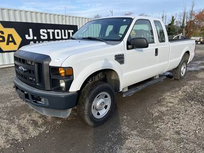 2008 Ford F250 Extra Cab 4x4 Pickup