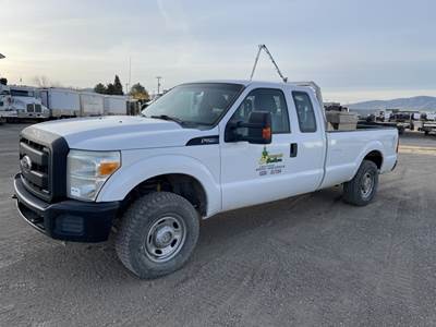 2012 Ford F250 SD Extra Cab 4X4 Pickup