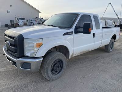 2013 Ford F250 SD Extra Cab 4X4 Pickup
