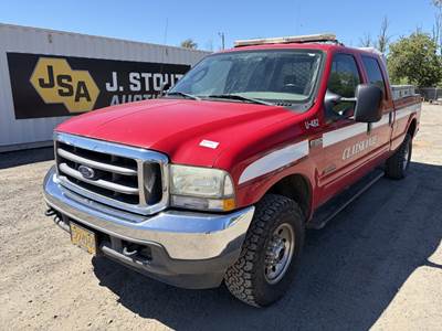 2004 Ford F350 XLT SD Crew Cab 4X4 Pickup