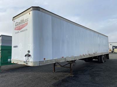1988 Lufkin TFV-1P ST 48' T/A Dry Van Trailer