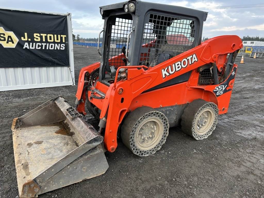 2016 Kubota SSV65 Skidsteer Loader For Sale, 3,753 Hours Spokane, WA