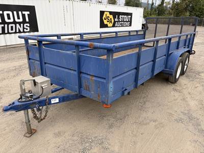 1996 Big Tex Vanguard 18' T/A Utility Trailer