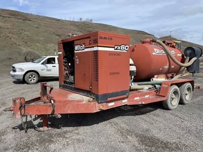 2005 Ditch Witch FX60 Towable Vacuum Excavator