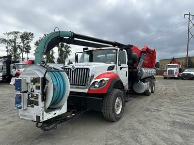 2012 International 7500 Vactor 2100 Vacuum Truck