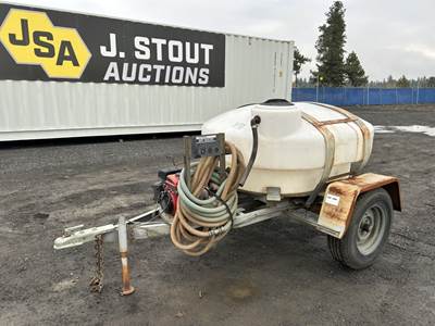 Shop Built Utility Water Tank Trailer