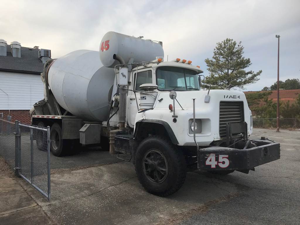 concrete mix truck