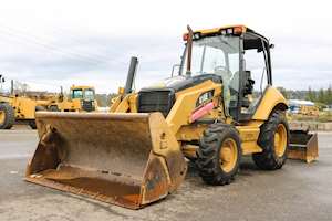 2007 Caterpillar 414E IL Skip Loader