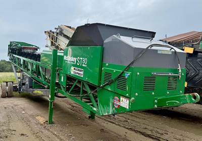 McCloskey ST80 Wheeled Stacking Conveyor
