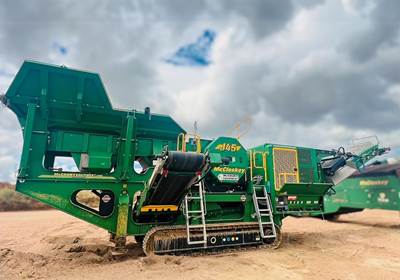 2022 McCloskey J45 High Capacity Jaw Crusher For Sale, 442 Hours