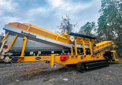 BACKERS COMPANY STARSCREEN 3TAL Screening Plant