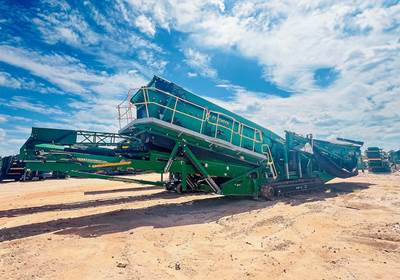 McCloskey S250 Screening Plant