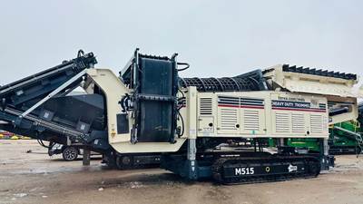 MDS M515 Track Trommel Screen