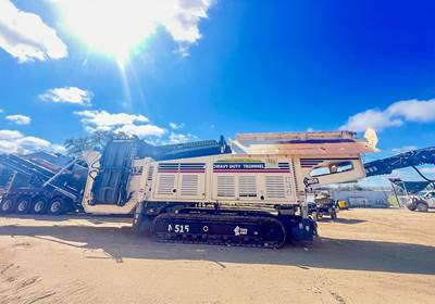 MDS M515 Track Trommel Screen