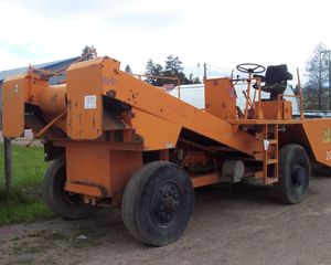 W-H Chip Spreader Asphalt Paver
