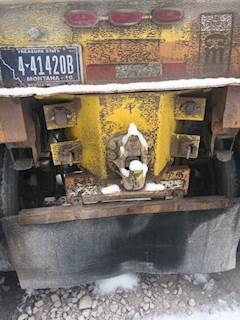 Load King pintle hitches for belly dumps Hitch