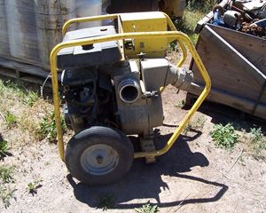 Wacker pts-4v 4" trash Pump