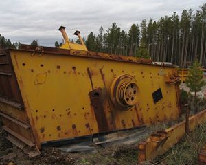 Telsmith Vibro King Wet Screen w/ frame & motor