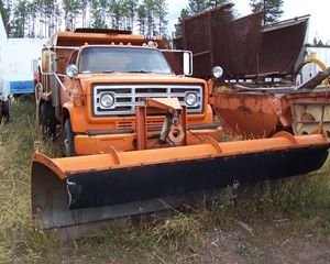 GMC Snow Removal Truck