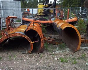 11' 2 way reversible snow plow