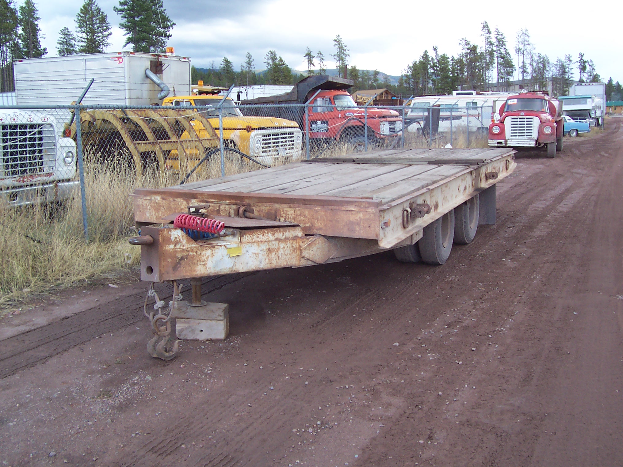 Birmingham 20ton tandem tilt bed Tilt Bed Trailer For Sale Seely