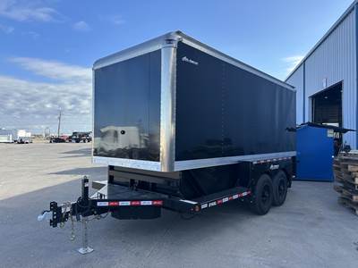Air-Tow E16XL ENCLOSED DROP DECK Car Hauler Trailer